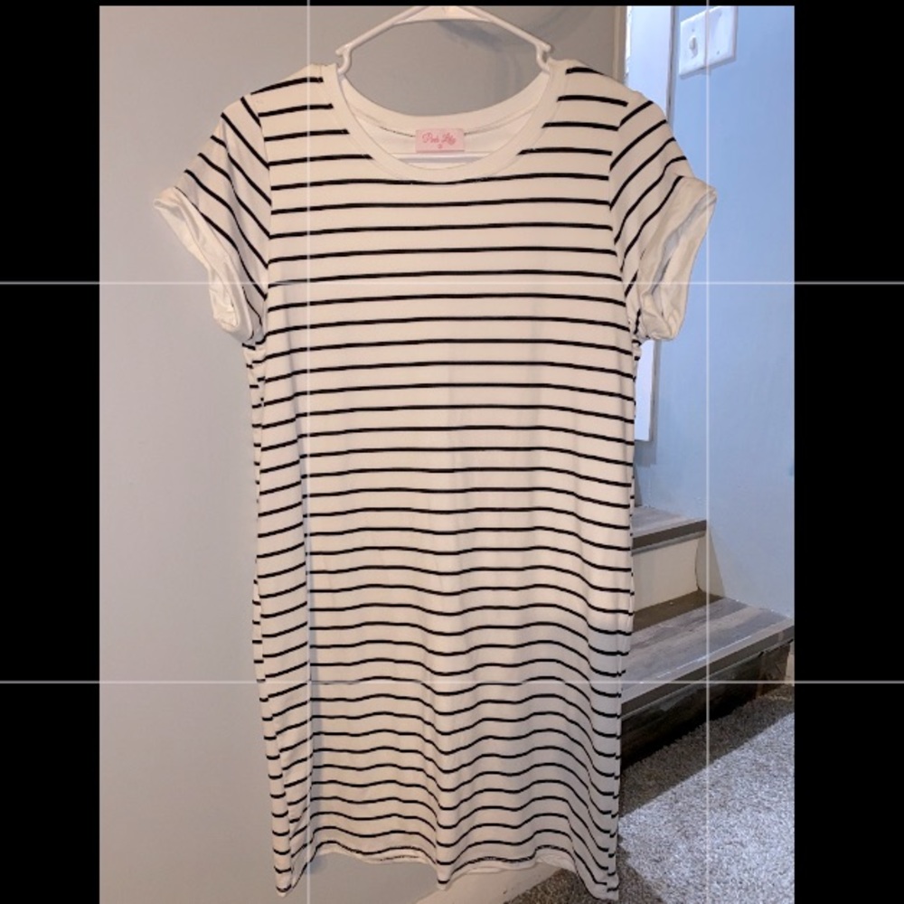 Striped dress!